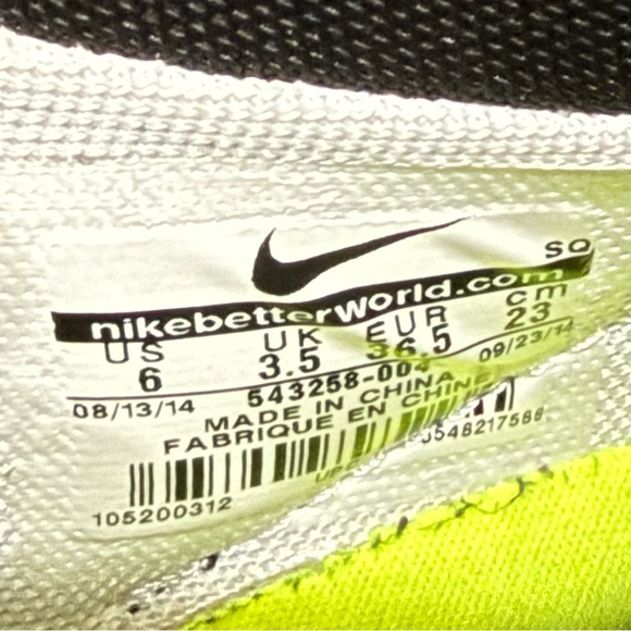 NIKE 543258-004 Dunk Sky Hi Printed Tie Dye Hidden Wedge Women's Sneakers Size 6 - Picture 13 of 15